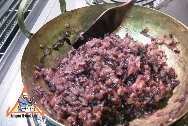Delicious rice after cooked