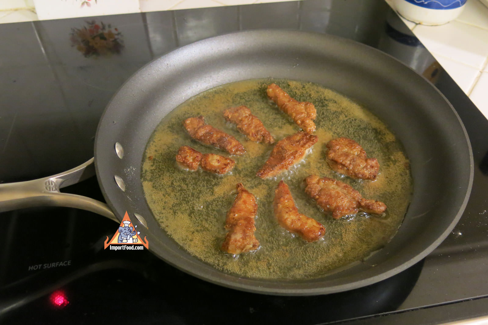 Fry in oil