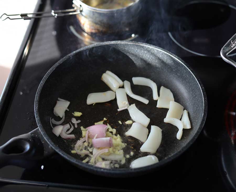 Fry Squid
