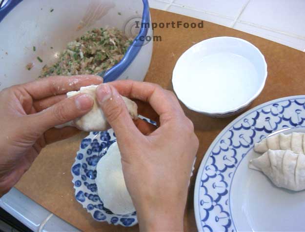 Prepare Gyoza