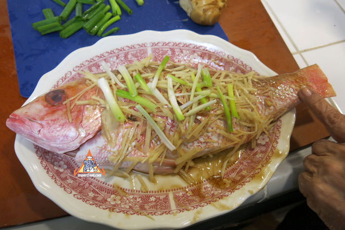 Top With Ginger And Onion