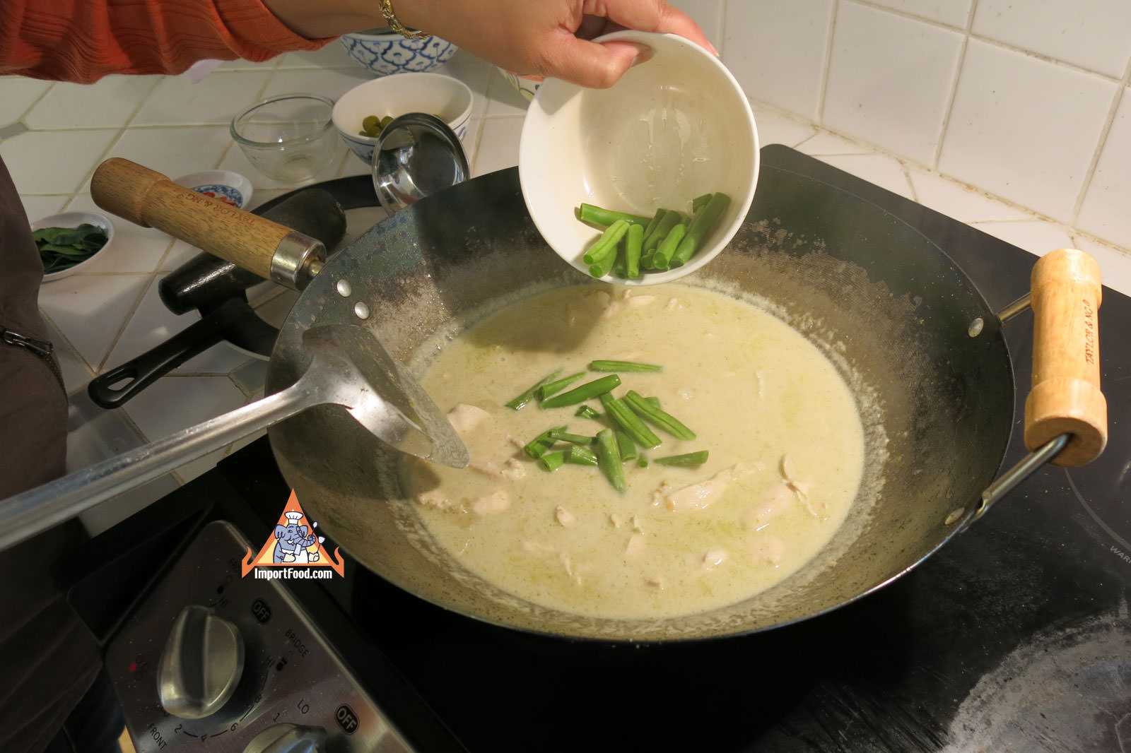 Add fresh ingredients