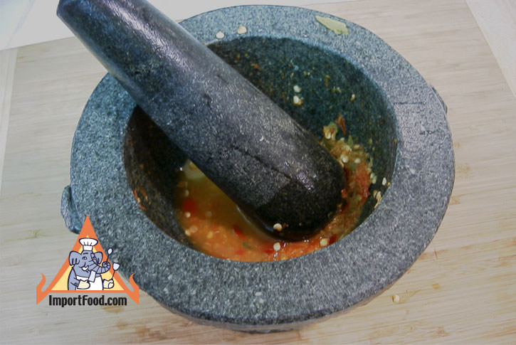 Pounded spicy sauce