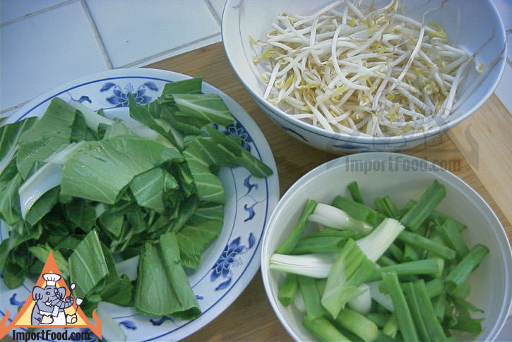 Vegetables read to add
