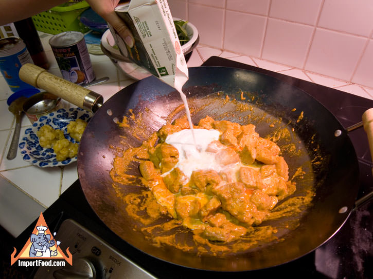 Add more coconut milk