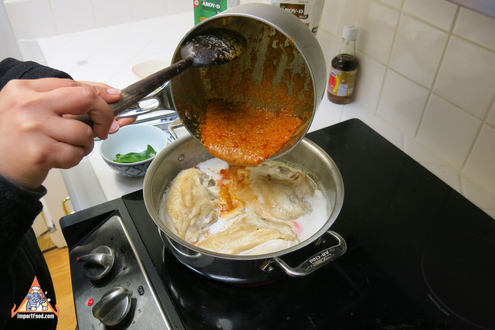 Add to chicken cook 20 minutes