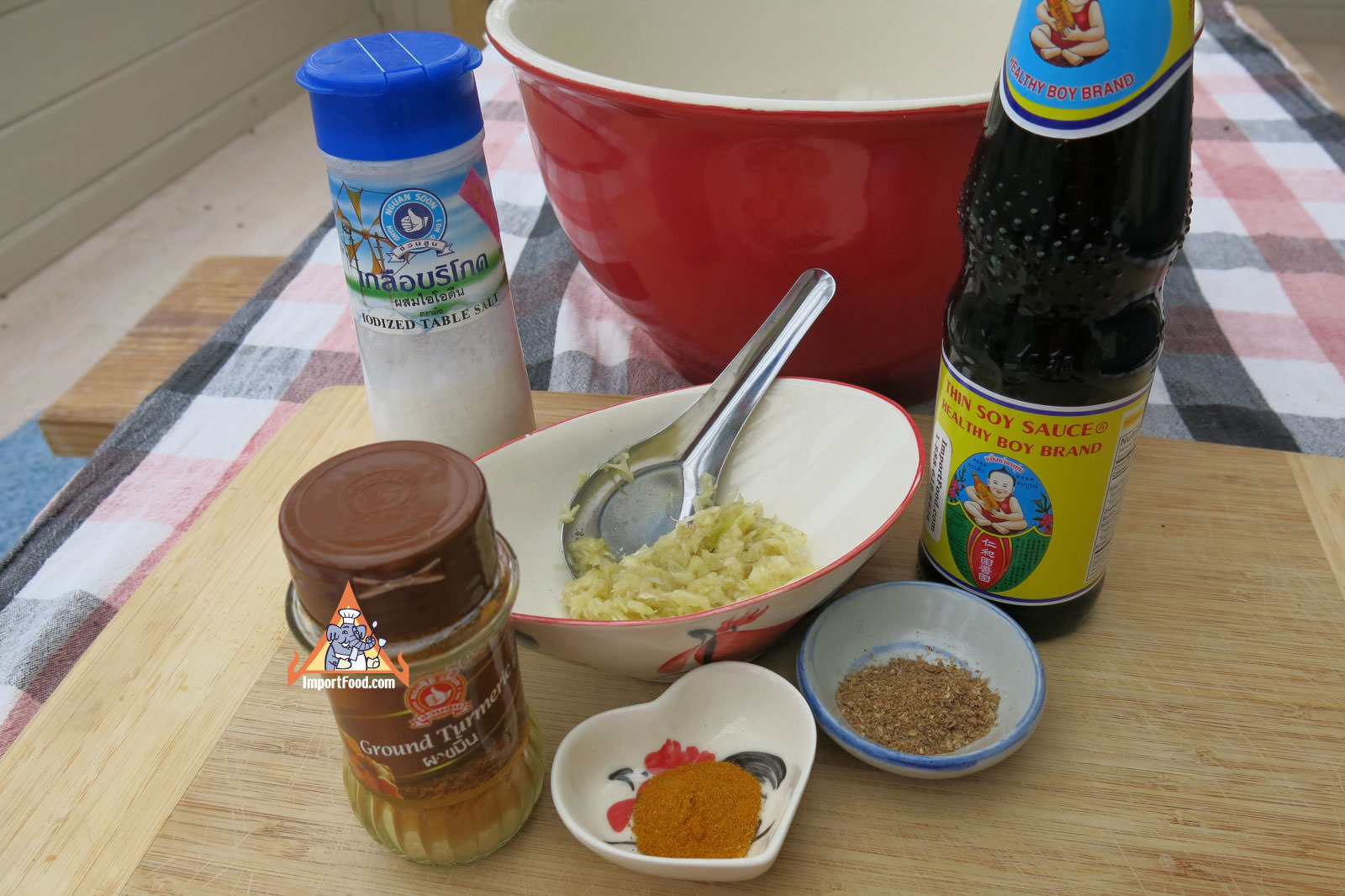Marinade ingredients