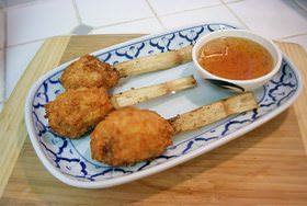 Serve with sweet & sour plum sauce