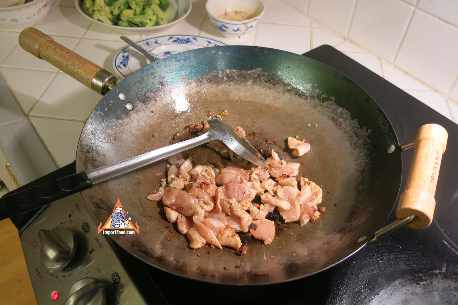 Fry the chicken
