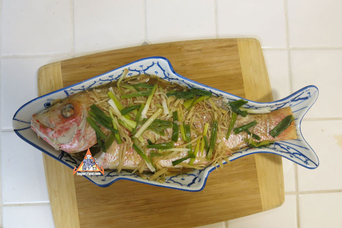 Enjoy Steamed Ginger Fish