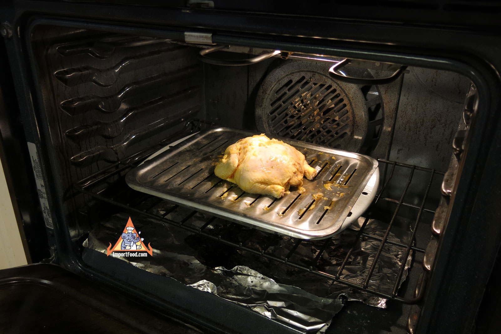 Place in the oven
