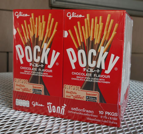 Thai Pocky, Chocolate, 10 Pack