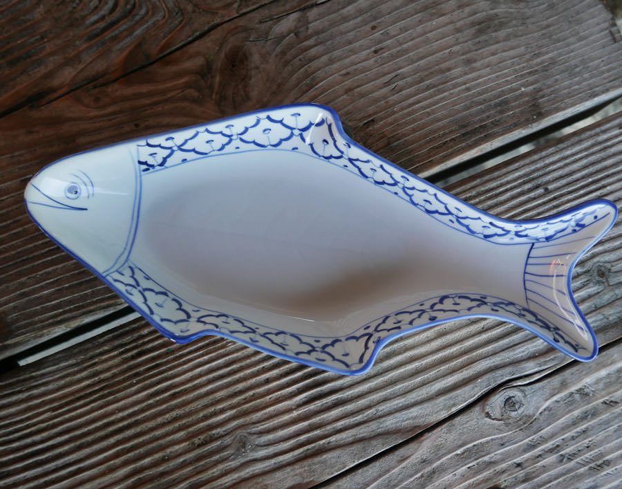 Ceramic Fish Platter