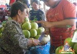 Fresh Coconut Juice Vendor in Thailand