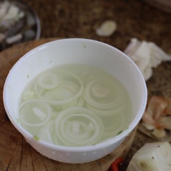 Put Onions in Water