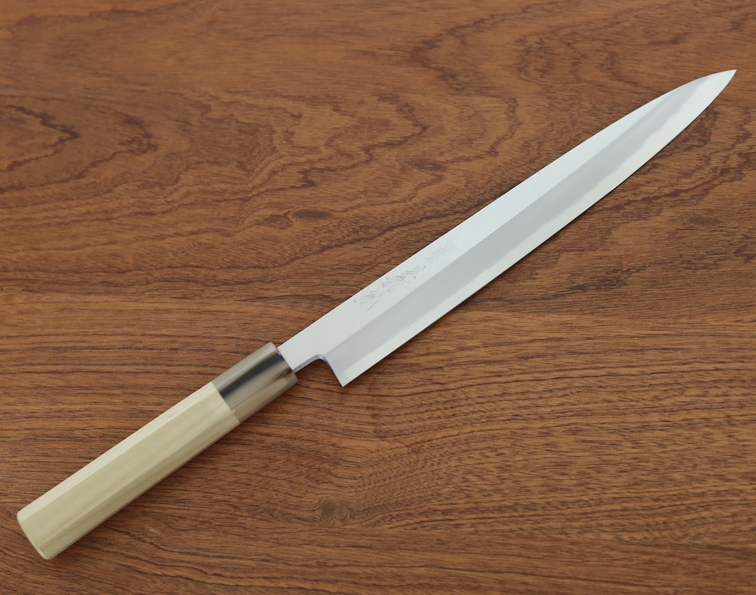 Hand Crafted Sashimi Knife, Made in Japan, 15 inch length, No.23