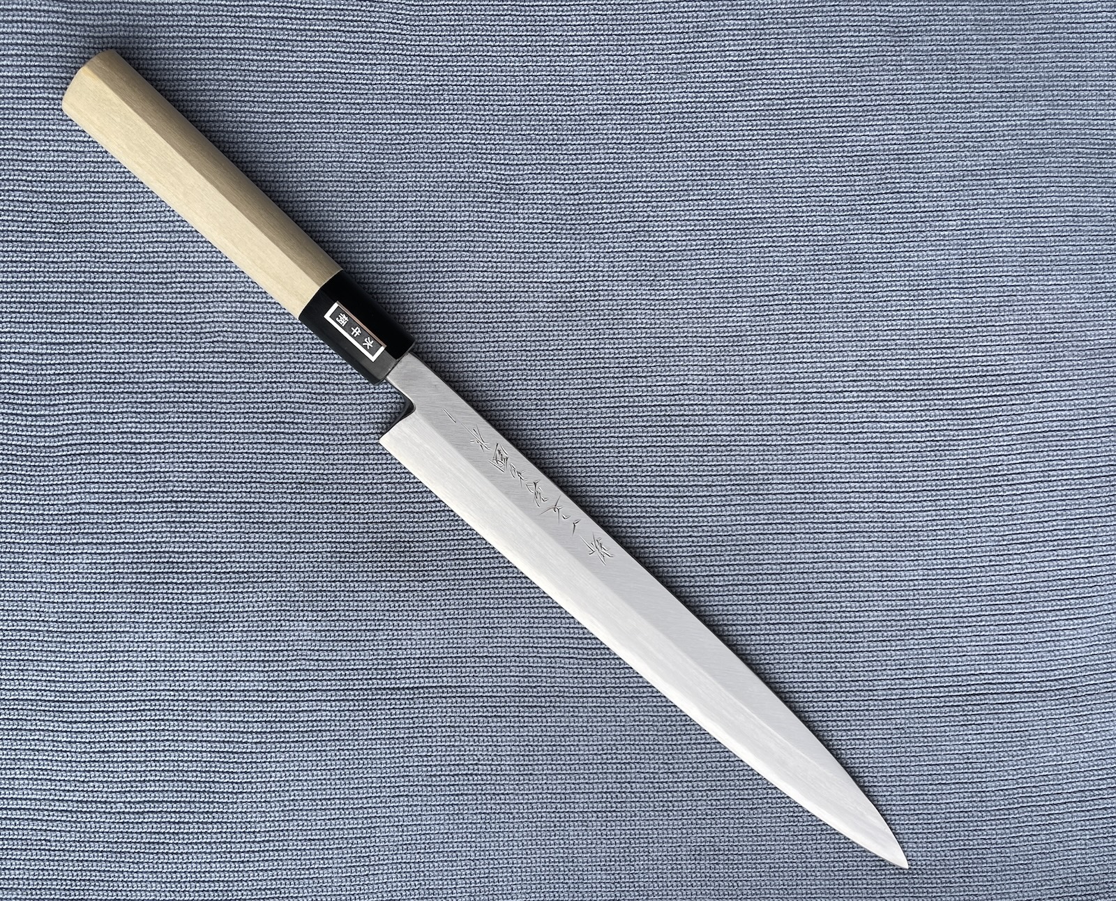 Hand Crafted Sashimi Knife, Made in Japan, 15 inch length, No.016