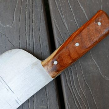Wood Handle, Steel Pins