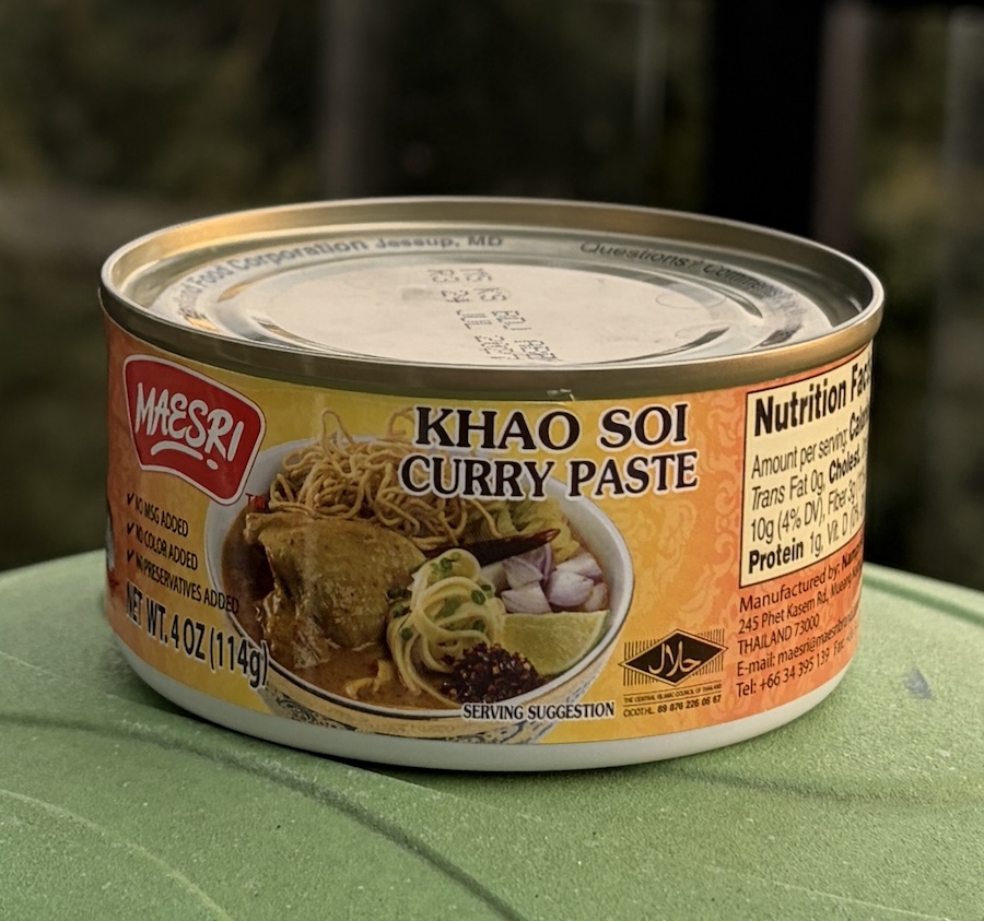 Maesri Khao Soi Curry Paste