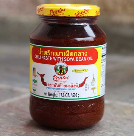 Prik Pao - Roasted Chili in Oil - Pantainorasingh Brand