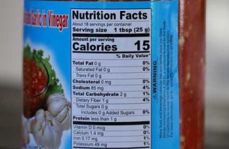 Nutrition Facts
