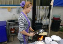 Crab Fried Rice Street Vendor