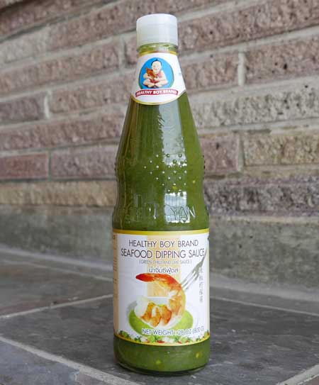 Thai Seafood Dipping Sauce, Healthy Boy brand, 28 oz bottle