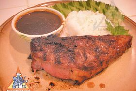 Thai Barbecue Pork with Lemongrass, 'Mu Yang Takrai'