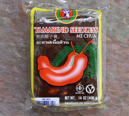 Tamarind paste, seedless, 14 oz