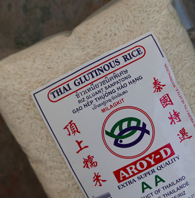 Thai sticky rice (sweet rice) 5 lbs