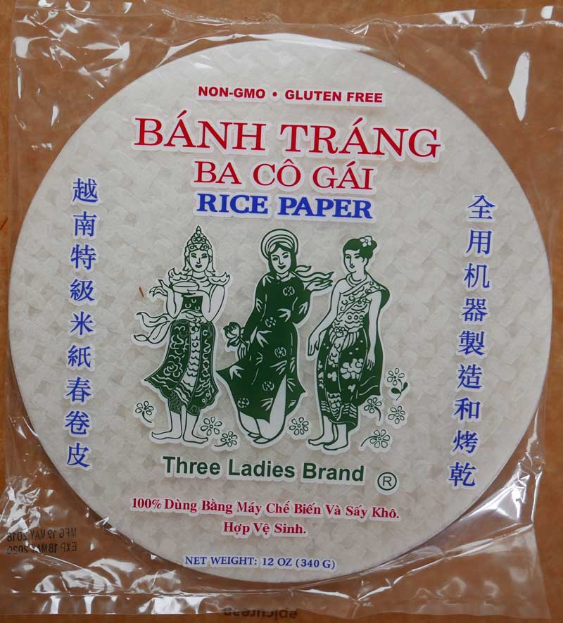 Thai Spring Roll Wrappers, 22 cm