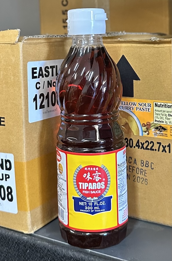 Tiparos Fish Sauce From Thailand - New Small Bottle