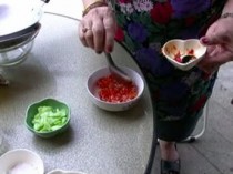 Shrimp Cakes Dipping Sauce, 'Namjim Tod Mun'